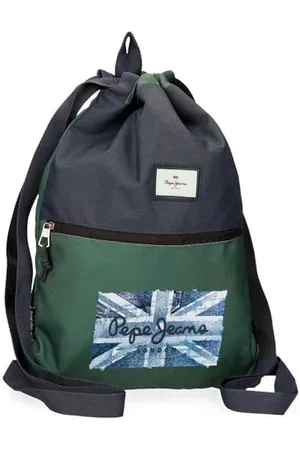 Pepe Jeans Zaino Jebb Green Sack 35x46 cm in poliestere 16,1 l di Joumma Bags