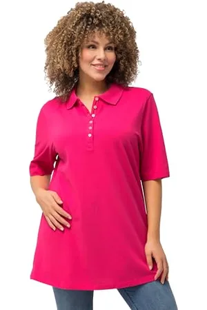 Ulla Popken Polo Basic Magliette, , 48/50 IT Donna