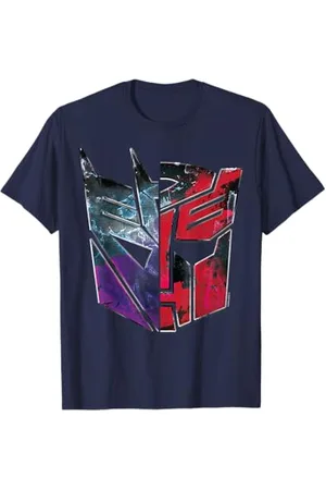 TRANSFORMERS : War For Cybertron Decepticon Autobot Split Maglietta
