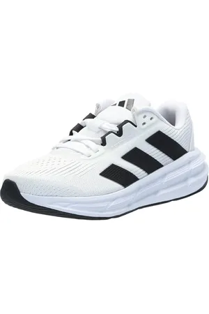 adidas Questar 3 Running Shoes, Scarpe Basse Non da Calcio, Cloud White/Core Black/Dash Grey, 42 2/3 EU