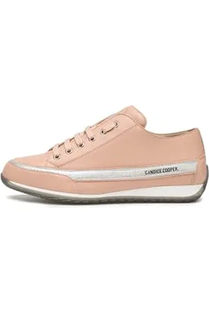 Candice Cooper Janis Strip Chic S, Scarpe con Lacci Donna, Rose-Silver, 41.5 EU