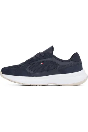 Tommy Hilfiger Donna Sneakers Runner Sporty Profilo Basso, Blu (Space Blue), 41