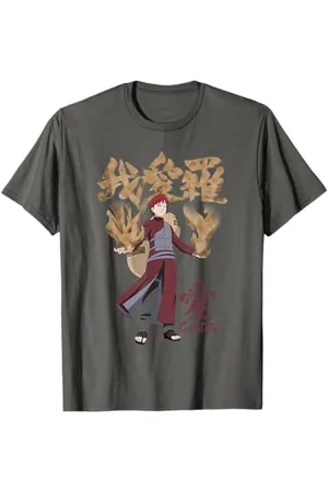 Naruto Shippuden Gaara Kanji Maglietta
