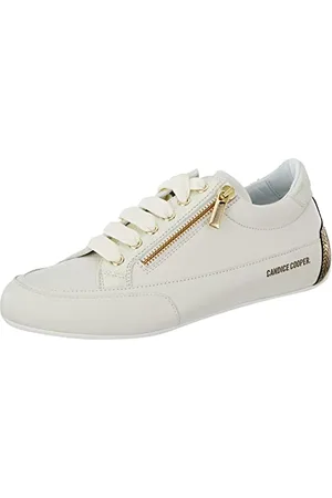 Candice Cooper Rock 1 Zip Chic, Scarpe con Lacci Donna, (White), 34 EU