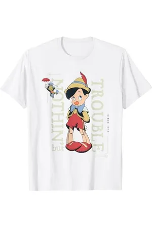 Disney Pinocchio Nothing But Trouble Maglietta
