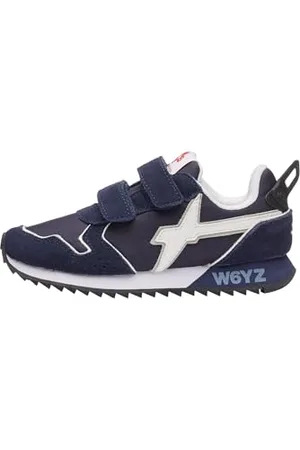 W6YZ Jet VL-J-Sneakers con Dettagli argentati-Blu, Blu 24