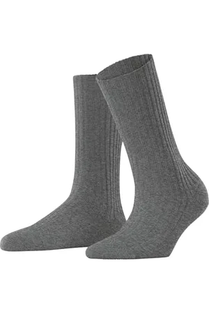Falke Cosy Wool Boot W So lana tinta unita 1 paio, Calzini Donna, , 39-42