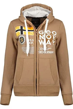 Geographical Norway Gasado Lady Felpa con Cappuccio, , XL Donna