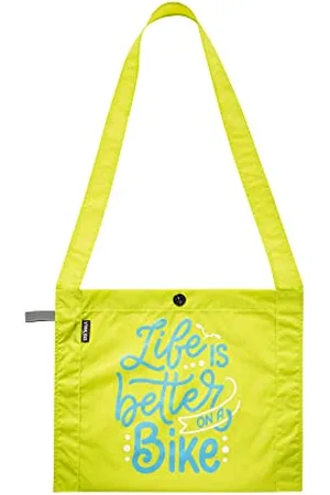 Tatonka Bike Musette M (5L) – Borsa a tracolla piatta e leggera per ciclisti – Piccola pieghevole – Volume 5 litri