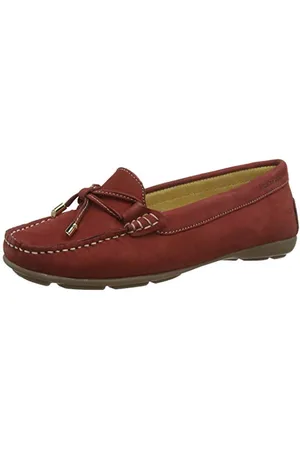 Hush Puppies Maggie, Mocassini Donna, Rosso (Red Red), 41 EU