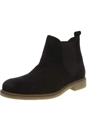 Bianco Calda camoscio Chelsea, Stivaletti Uomo, , 43 EU