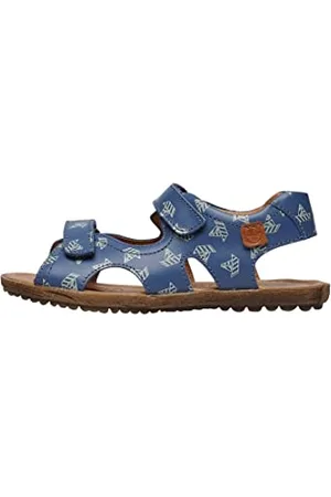 Naturino Sky, Sandali Semi Aperti, Blu (Azzurro), 33 EU