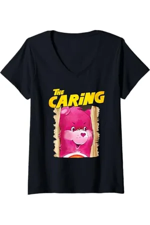 Care Bears Donna The Caring Maglietta con Collo a V