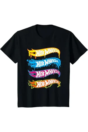Hot Wheels Bambino - Maglietta ufficiale con logo, vari colori Maglietta