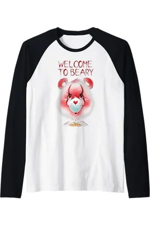 Care Bears Clown Smile Maglia con Maniche Raglan