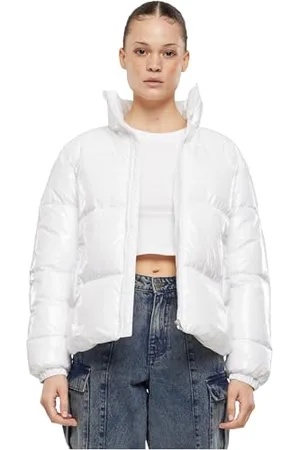 Urban classics Tb7003-ladies Recycled Short Shiny Puffer Jacket Giacche Invernali, , XL Donna