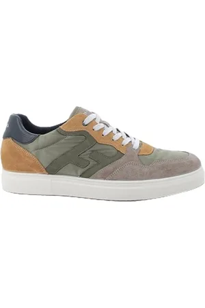 IGI&CO U.Sacha, Scarpe con Lacci Uomo, Peltro-Senape, 43 EU