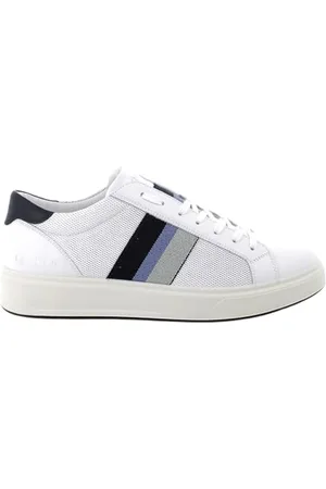 IGI&CO U.STEN, Scarpe con Lacci Uomo, Bianco-Blu, 40 EU