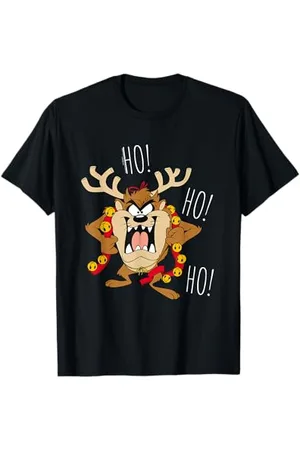 LOONEY TUNES Tasmanian Devil Ho Ho Ho Maglietta