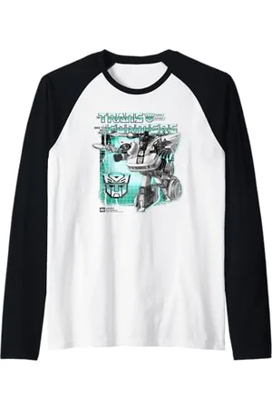 TRANSFORMERS Jazz Box Maglia con Maniche Raglan