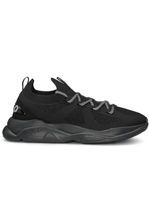 HUGO BOSS Leon_Runn_KN, Corsa Uomo, Black, 45 EU
