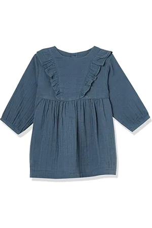 Petit Bateau A05B6, Abito a maniche lunghe Bimba 0-24, , 24 mesi