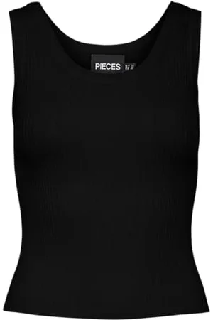 Pieces® Pcprista SL Short O-Neck Knit BC Top in Maglia, , L Donna