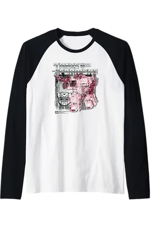 TRANSFORMERS Metroplex Box Maglia con Maniche Raglan