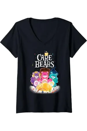 Care Bears Donna Hocus Pocus Maglietta con Collo a V