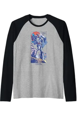 TRANSFORMERS Megatron One Shall Stand Maglia con Maniche Raglan