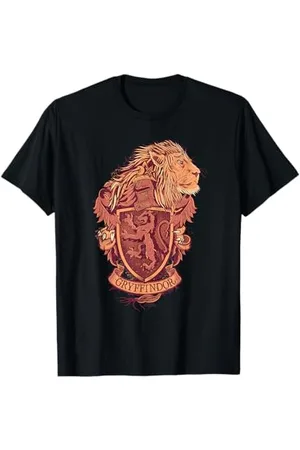 Harry Potter Gryffindor Sketch Crest Maglietta
