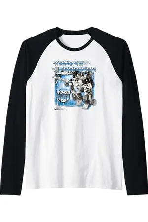 TRANSFORMERS Mirage Box Maglia con Maniche Raglan