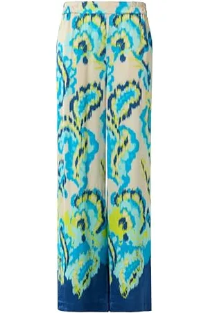 Comma, 2148426 Pantaloni, Bianco , 3XL Donna