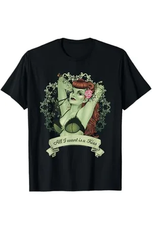 DC Comics Originals Justice League Poison Ivy All I Want Is Kiss Maglietta