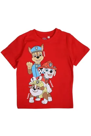 Disney T-Shirt a Maniche Corte per Ragazzi Paw Patrol, , 5 Anni Unisex Kids