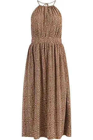 Faina Abito Midi in Chiffon Vestito, , M Donna