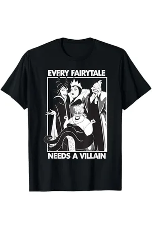 Disney Villains Every Fairytale Needs A Villain Maglietta