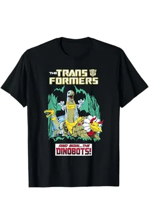 TRANSFORMERS Grimlock and Dinobots Maglietta