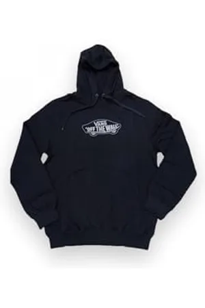 Vans Off The Wall Pullover II-B Felpa con Cappuccio, Black, XXL Uomo