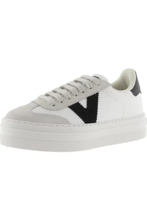 victoria Sneaker Barcelona Ciclista Effetto Pelle & Piattaforma & Pezzi Colorati & in Crosta di Pelle 1092173 per Donna Negro 40