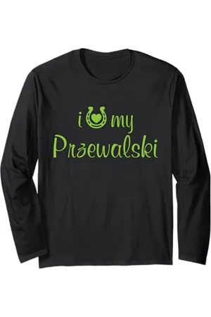 Hip I Love My Przewalski - Istruttore per equitazione Maglia a Manica