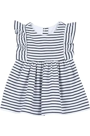 chicco Vestito Elegante Neonata, a Maniche Corte, Ideale per Eventi, Feste o Altre Occasioni, Designed in Italy, Abbigliamento Neonata 0-24 Mesi, Idee Regalo Nascita