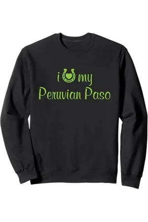 Hip Adoro il mio allenatore di equitazione peruviana Paso Horse Felpa
