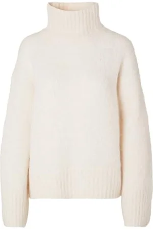 SELECTED Slfgabella LS Knit High-Neck Noos Pullover, , S Donna