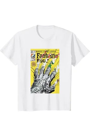 Marvel Bambino Fantastic Four Comic Dr Doom Hand Maglietta