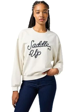 Wrangler Oversized Sweat Maglia di Tuta, , XL Donna