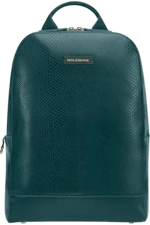 Moleskine Zaino Precious and Ethical, Zaino in Materiale Pitonato VEGEA con Scomparto per Dispositivi, Pochette, Shopper e Portachiavi Inclusi, Dimensioni 26 x 37 x 9 cm, Colore