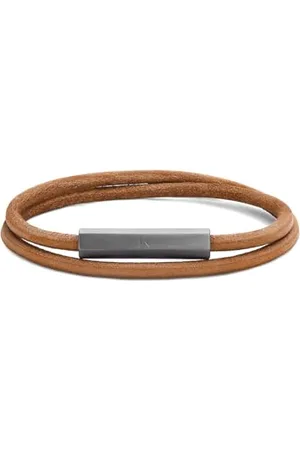 MVMT Braccialetto da uomo Collezione LEATHER WRAP Marrone - 28200028