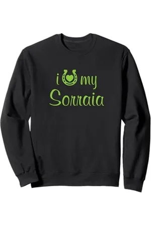 Hip Istruttore di equitazione con spettacolo equestre I Love My Sorraia Felpa