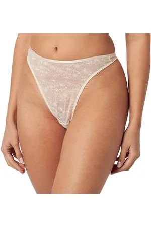 Triumph Donna Bright Spotlight High Leg string, Briefs, CREAMY DREAM, 40